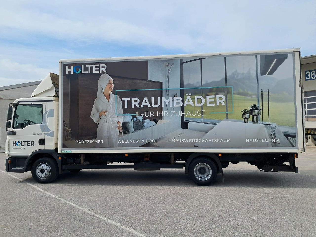 MAN TGL 8.180 Koffer mit LBW | Klima | Diff. | Tempo - Koffer LKW: das Bild 3 MAN TGL 8.180 Koffer mit LBW | Klima | Diff. | Tempo - Koffer LKW: das Bild 3