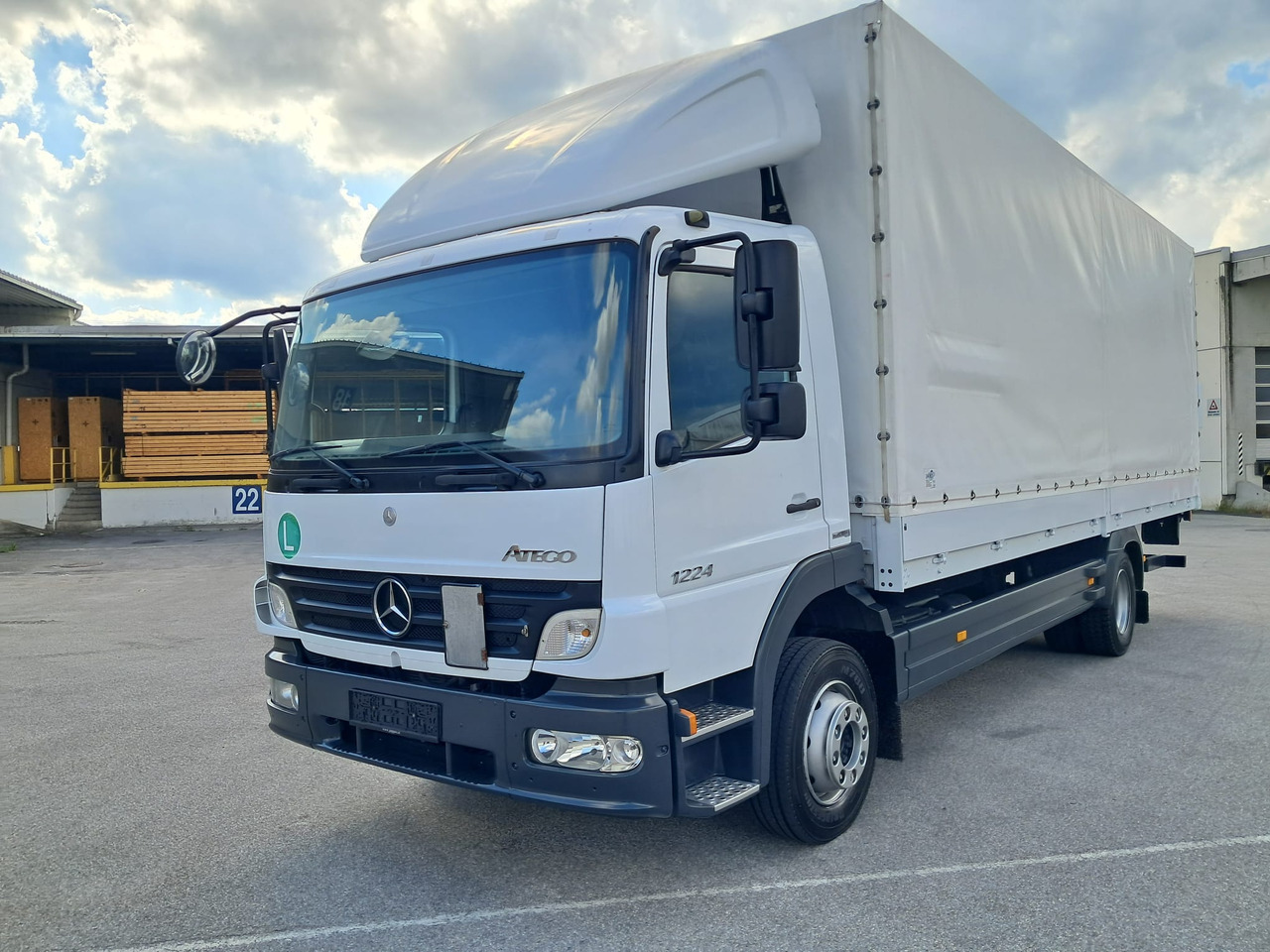 MERCEDES-BENZ ATEGO 12 24 Plane LBW | Klima | Schaltgetriebe - Plane LKW: das Bild 1 MERCEDES-BENZ ATEGO 12 24 Plane LBW | Klima | Schaltgetriebe - Plane LKW: das Bild 1