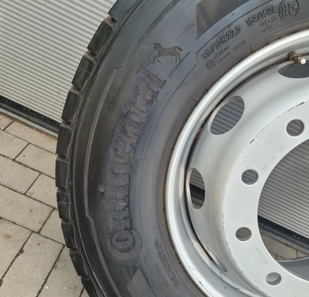 KOŁO CONTINENTAL CONTI HYBRID HD3 315/70R22.5 FELGA 9.00 - Felgen und Reifen für LKW: das Bild 5 KOŁO CONTINENTAL CONTI HYBRID HD3 315/70R22.5 FELGA 9.00 - Felgen und Reifen für LKW: das Bild 5