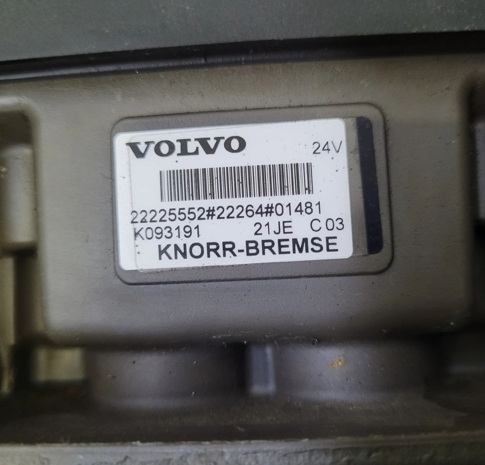 MODULATOR VOLVO KNORR K093191 22225552 CHWALIM116 - Bremsteile für LKW: das Bild 3 MODULATOR VOLVO KNORR K093191 22225552 CHWALIM116 - Bremsteile für LKW: das Bild 3