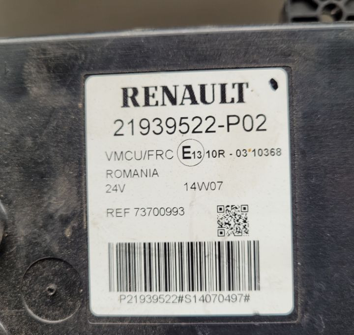 STEROWNIK RENAULT RANGE T 21939522-P02 - Steuergerät für LKW: das Bild 2 STEROWNIK RENAULT RANGE T 21939522-P02 - Steuergerät für LKW: das Bild 2