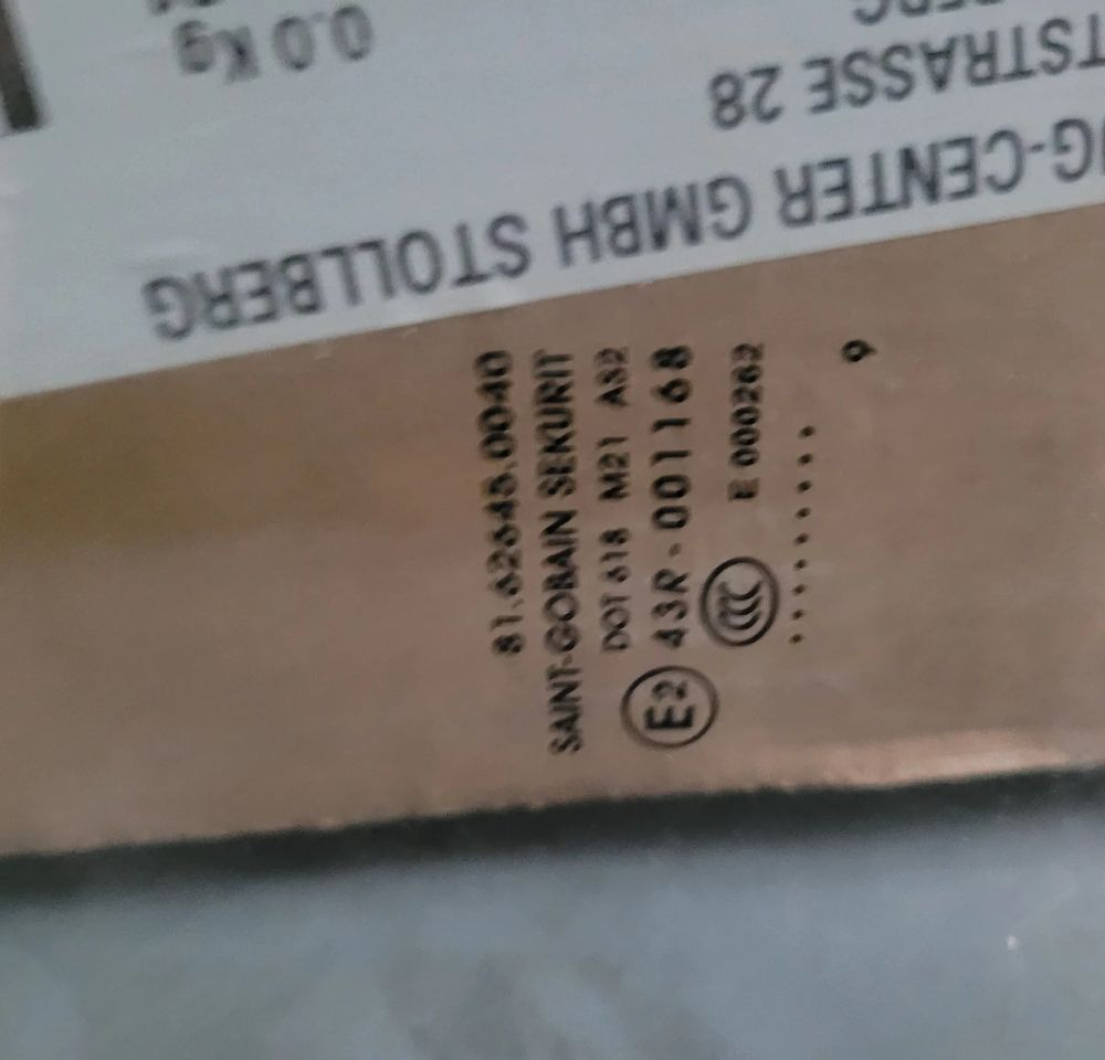 SZYBA MAN TGX RH 81.62645.0040 - Fenster und Teile für LKW: das Bild 2 SZYBA MAN TGX RH 81.62645.0040 - Fenster und Teile für LKW: das Bild 2