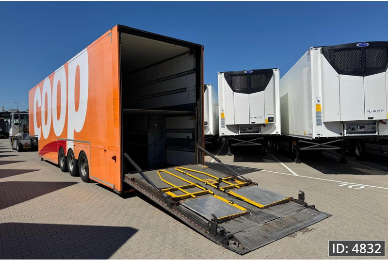BURGERS Double-Deck / Steering axle / Tail lift - Koffer Auflieger: das Bild 2 BURGERS Double-Deck / Steering axle / Tail lift - Koffer Auflieger: das Bild 2