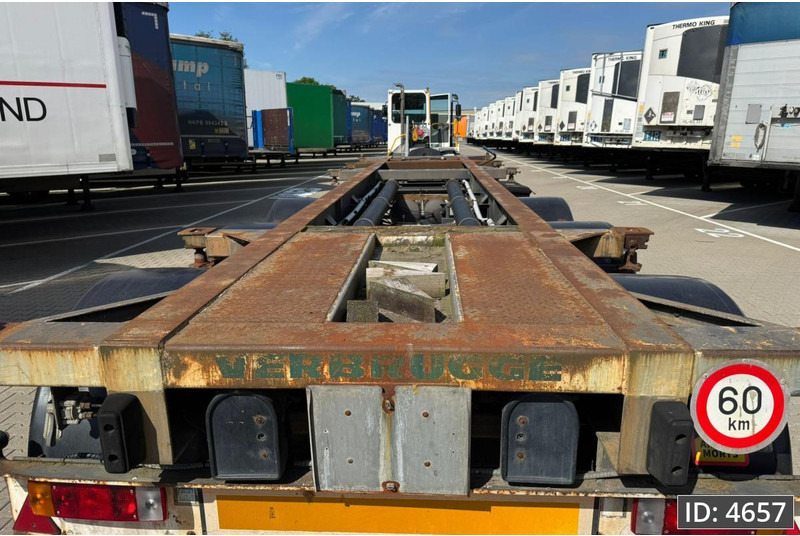 Container/ Wechselfahrgestell Auflieger DESOT 3AT / 20-30 ft / BPW: das Bild 8