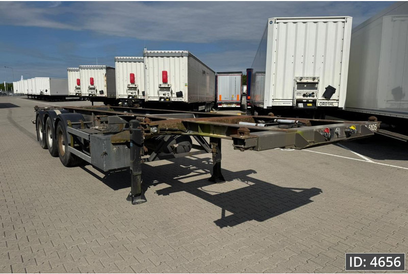 DESOT 3AT / 20-30 ft / BPW - Container/ Wechselfahrgestell Auflieger: das Bild 4 DESOT 3AT / 20-30 ft / BPW - Container/ Wechselfahrgestell Auflieger: das Bild 4