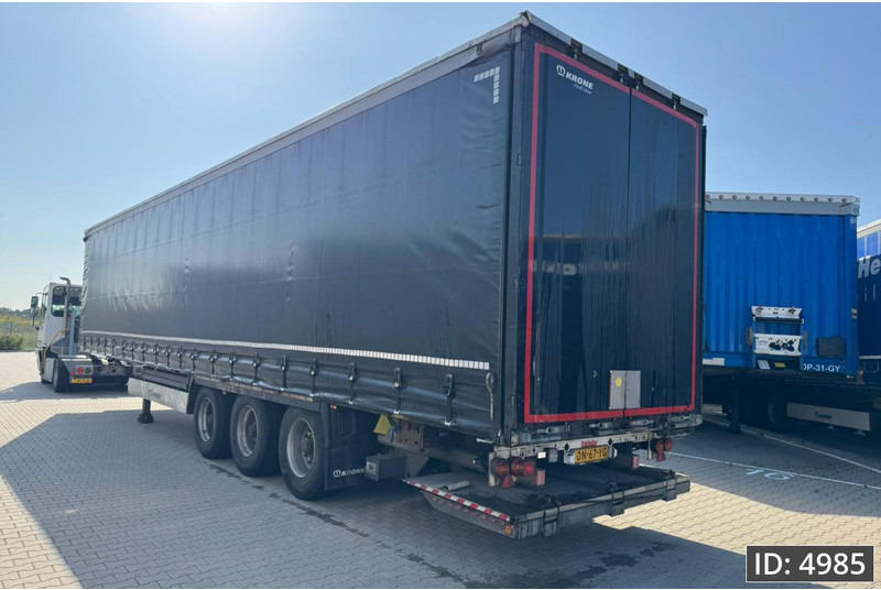 Krone SD / BPW Drum / DHOLLANDIA 2500KG - Planenauflieger: das Bild 2 Krone SD / BPW Drum / DHOLLANDIA 2500KG - Planenauflieger: das Bild 2