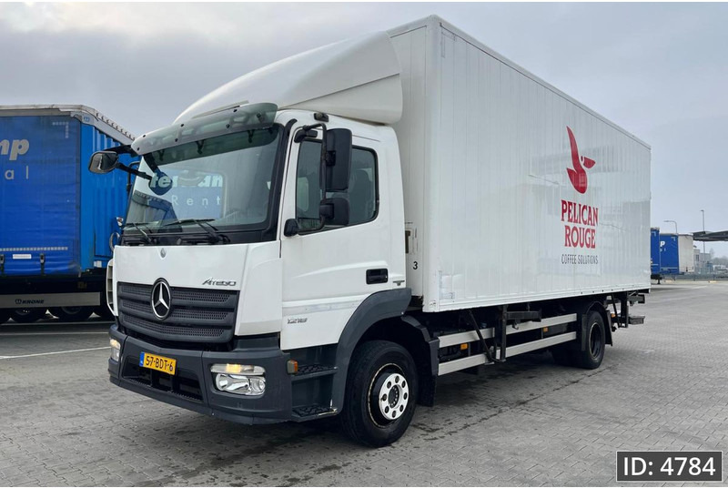 Mercedes-Benz Atego 1218 Day Cab, Euro 5, BDF / Automatic / standklima / DHOLLANDIA 2000KG - Containerwagen/ Wechselfahrgestell LKW: das Bild 1 Mercedes-Benz Atego 1218 Day Cab, Euro 5, BDF / Automatic / standklima / DHOLLANDIA 2000KG - Containerwagen/ Wechselfahrgestell LKW: das Bild 1