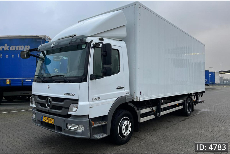Mercedes-Benz Atego 1218 Day Cab, Euro 5, BDF / EPS automatic / standklima / DHOLLANDIA 2000KG - Containerwagen/ Wechselfahrgestell LKW: das Bild 1 Mercedes-Benz Atego 1218 Day Cab, Euro 5, BDF / EPS automatic / standklima / DHOLLANDIA 2000KG - Containerwagen/ Wechselfahrgestell LKW: das Bild 1