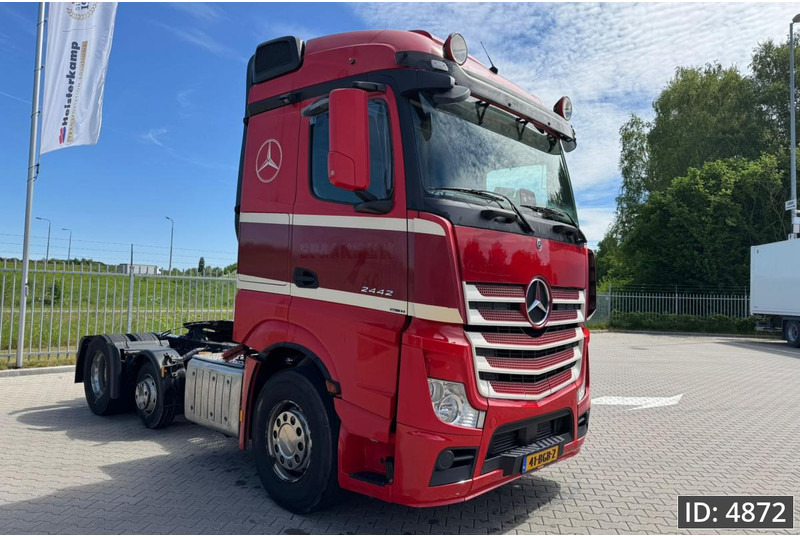 Mercedes-Benz Actros 2442 GigaSpace, Euro 6, / 6x2 / Standklima / TUV 8-6-2026 - Sattelzugmaschine: das Bild 4 Mercedes-Benz Actros 2442 GigaSpace, Euro 6, / 6x2 / Standklima / TUV 8-6-2026 - Sattelzugmaschine: das Bild 4