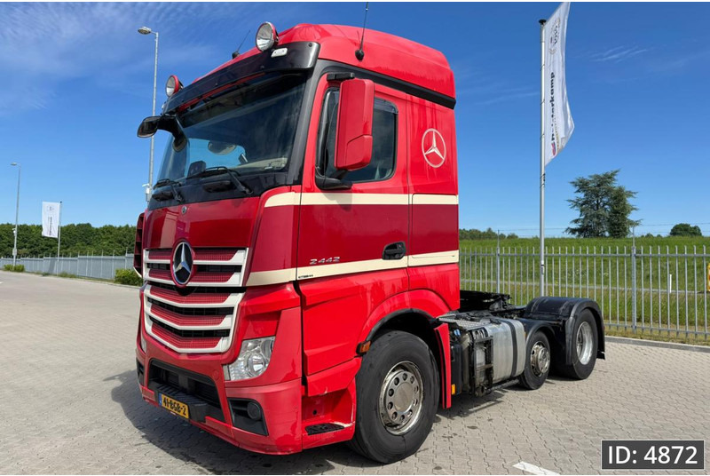 Mercedes-Benz Actros 2442 GigaSpace, Euro 6, / 6x2 / Standklima / TUV 8-6-2026 - Sattelzugmaschine: das Bild 1 Mercedes-Benz Actros 2442 GigaSpace, Euro 6, / 6x2 / Standklima / TUV 8-6-2026 - Sattelzugmaschine: das Bild 1