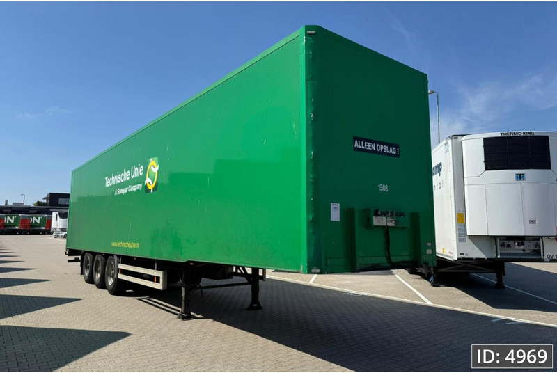 Van Eck PT-3 / BPW Drum / Roll up door - Koffer Auflieger: das Bild 4 Van Eck PT-3 / BPW Drum / Roll up door - Koffer Auflieger: das Bild 4