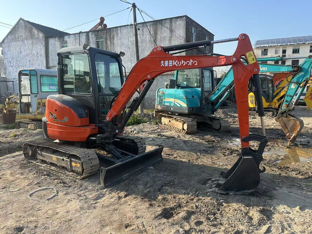 KUBOTA U55-4 - Kettenbagger: das Bild 3 KUBOTA U55-4 - Kettenbagger: das Bild 3