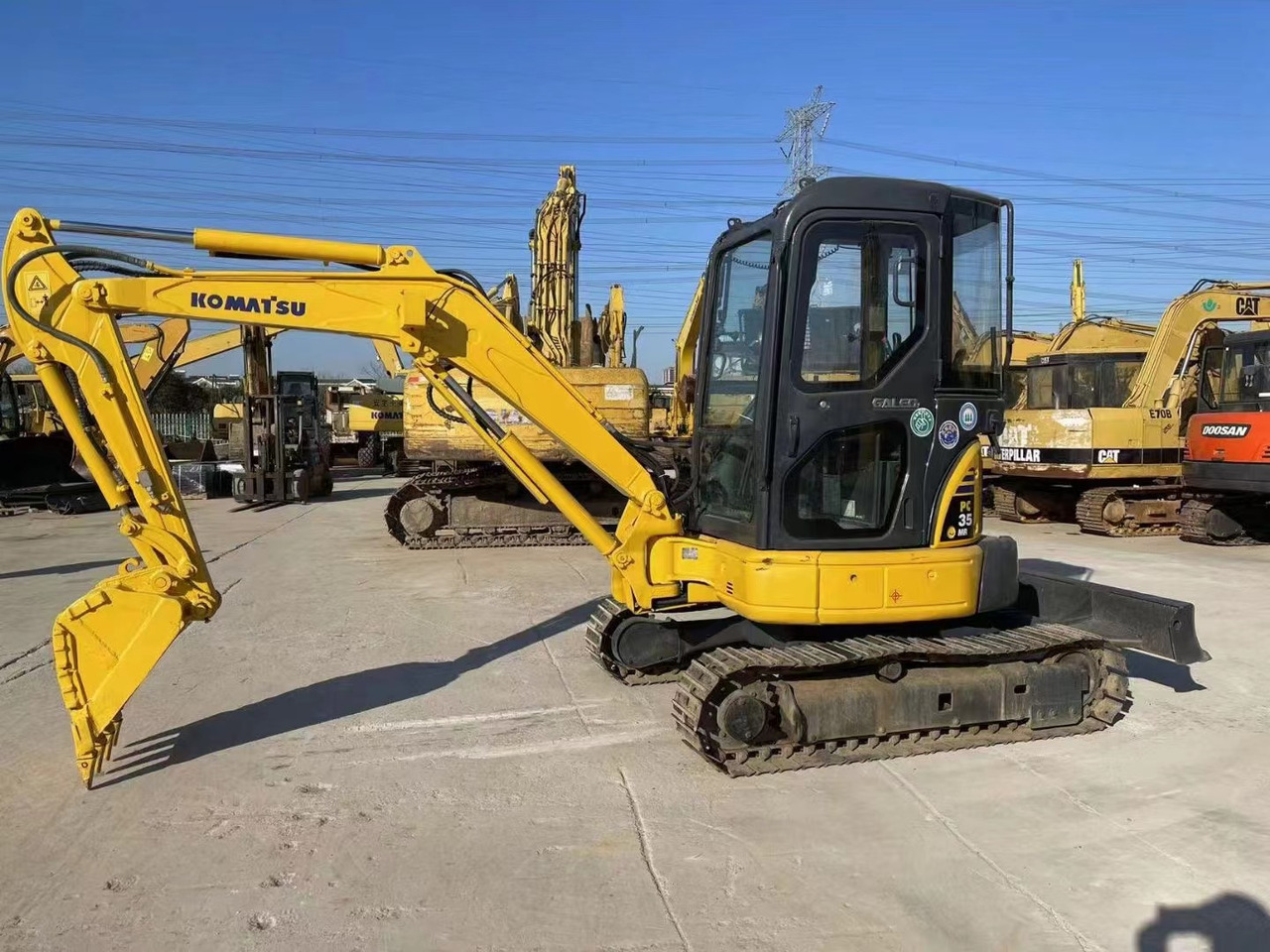 Komatsu PC35 - Kettenbagger: das Bild 4 Komatsu PC35 - Kettenbagger: das Bild 4