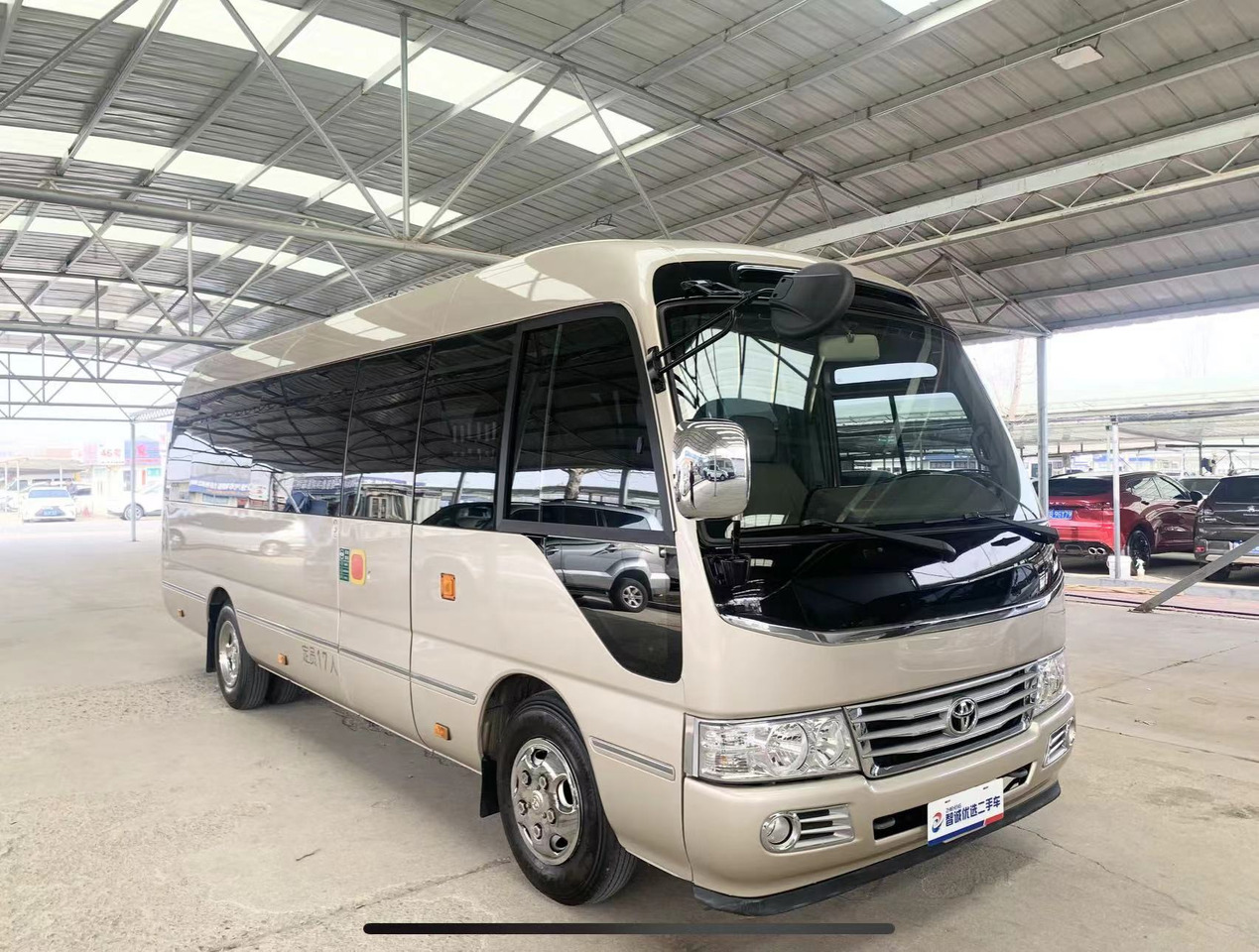 TOYOTA Coaster Mini Bus Click Here for Discount - Reisebus: das Bild 1 TOYOTA Coaster Mini Bus Click Here for Discount - Reisebus: das Bild 1