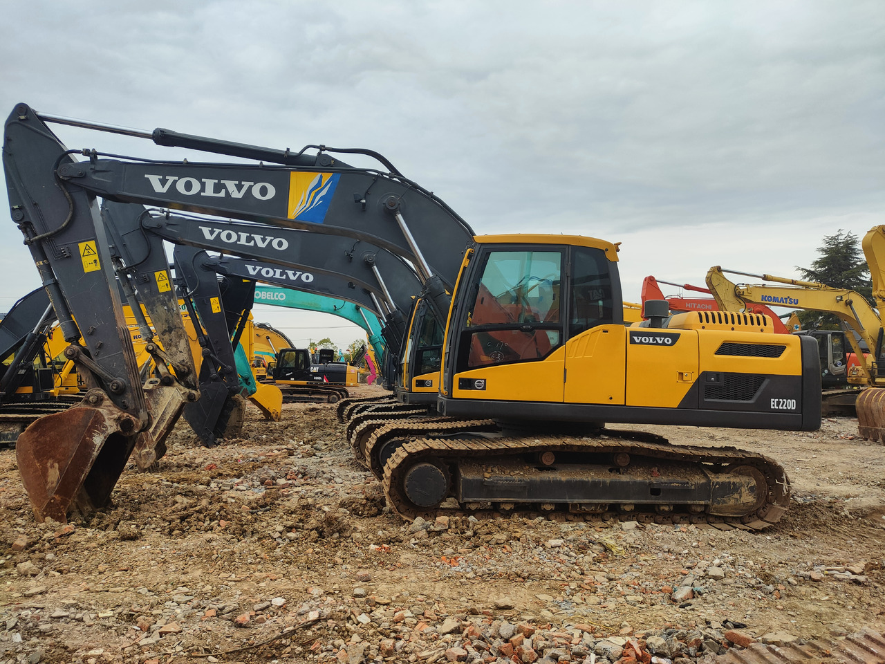 VOLVO EC220D - Kettenbagger: das Bild 3 VOLVO EC220D - Kettenbagger: das Bild 3