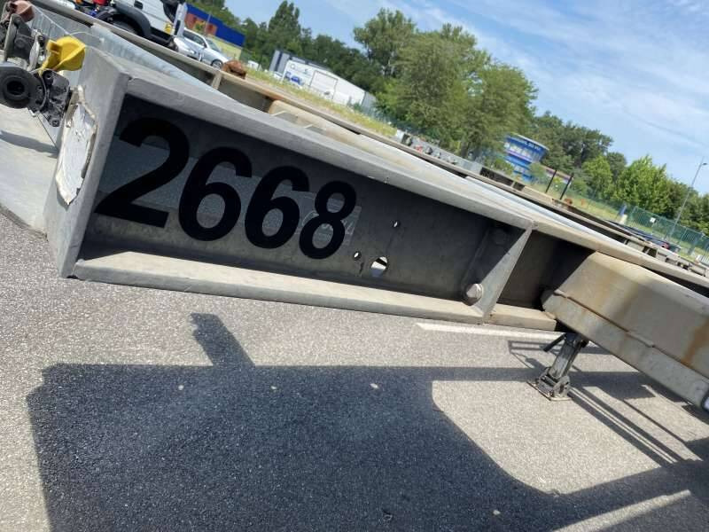 Container/ Wechselfahrgestell Auflieger Semi-remorque 3 Essieux 38 TONNES CHARIOT COULISSANT: das Bild 7 Container/ Wechselfahrgestell Auflieger Semi-remorque 3 Essieux 38 TONNES CHARIOT COULISSANT: das Bild 7