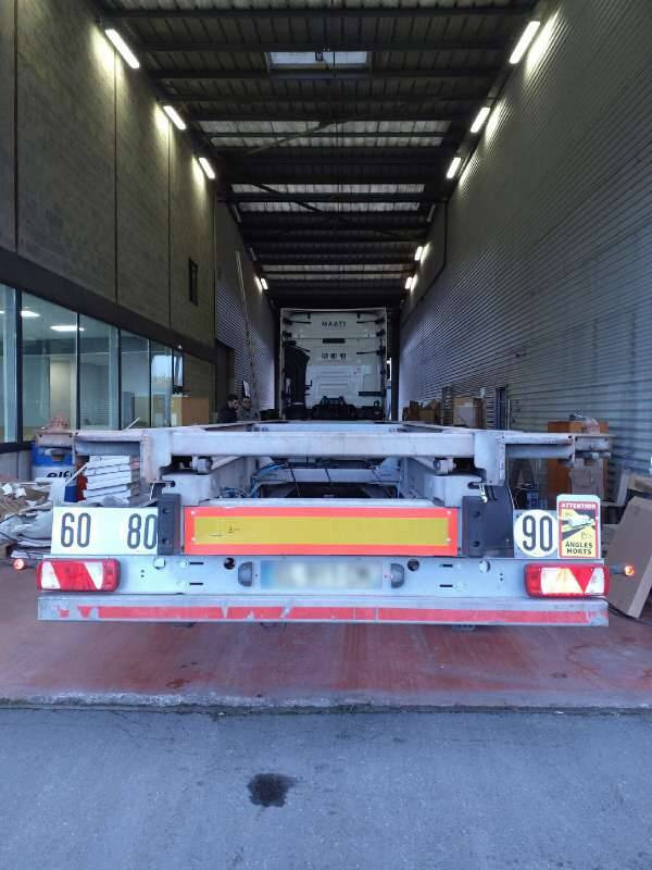 Semi-remorque 3 Essieux 38 TONNES CHARIOT COULISSANT - Container/ Wechselfahrgestell Auflieger: das Bild 3 Semi-remorque 3 Essieux 38 TONNES CHARIOT COULISSANT - Container/ Wechselfahrgestell Auflieger: das Bild 3