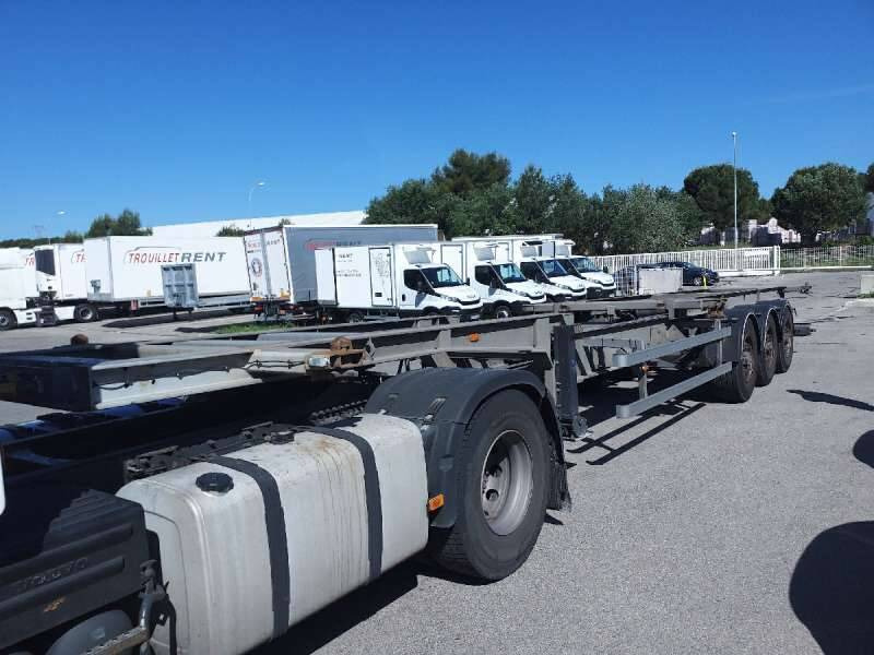 Semi-remorque 3 Essieux 38 TONNES CHARIOT COULISSANT - Container/ Wechselfahrgestell Auflieger: das Bild 3 Semi-remorque 3 Essieux 38 TONNES CHARIOT COULISSANT - Container/ Wechselfahrgestell Auflieger: das Bild 3