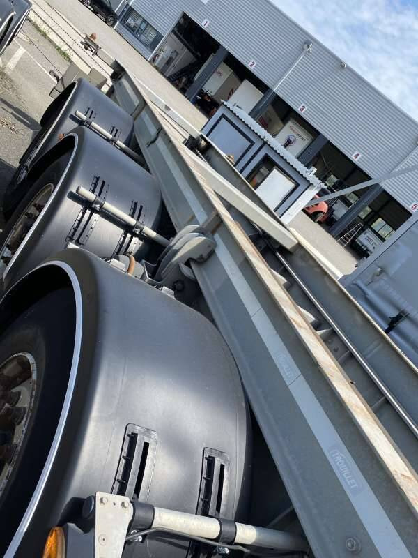 Semi-remorque 3 Essieux 38 TONNES CHARIOT COULISSANT - Container/ Wechselfahrgestell Auflieger: das Bild 4 Semi-remorque 3 Essieux 38 TONNES CHARIOT COULISSANT - Container/ Wechselfahrgestell Auflieger: das Bild 4