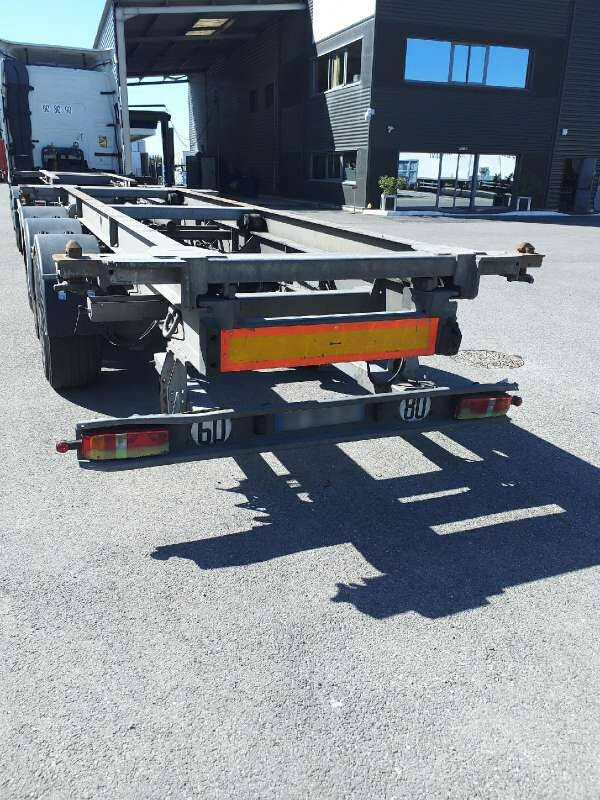Semi-remorque 3 Essieux 38 TONNES CHARIOT COULISSANT - Container/ Wechselfahrgestell Auflieger: das Bild 4 Semi-remorque 3 Essieux 38 TONNES CHARIOT COULISSANT - Container/ Wechselfahrgestell Auflieger: das Bild 4
