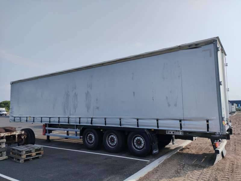 Semi-remorque 3 Essieux 38 TONNES HAYON 2 PORTES AR COFFRE A PALETTES - Planenauflieger: das Bild 1 Semi-remorque 3 Essieux 38 TONNES HAYON 2 PORTES AR COFFRE A PALETTES - Planenauflieger: das Bild 1
