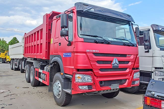 SINOTRUK New Sinotruk Howo 340 Tipper Trucks for Sale in Mali - Kipper: das Bild 2 SINOTRUK New Sinotruk Howo 340 Tipper Trucks for Sale in Mali - Kipper: das Bild 2