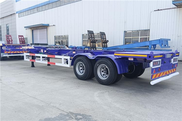 TITABN 2 Axle Gooseneck Container Trailer for Sale In Kenya - Fahrgestell Auflieger: das Bild 1 TITABN 2 Axle Gooseneck Container Trailer for Sale In Kenya - Fahrgestell Auflieger: das Bild 1