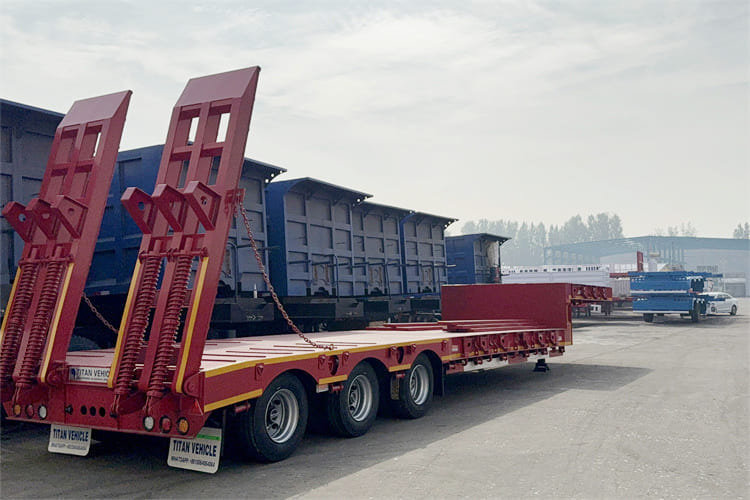 TITAN 100t Lowbed Trailer for Sale in Tanzania - Tieflader Auflieger: das Bild 3 TITAN 100t Lowbed Trailer for Sale in Tanzania - Tieflader Auflieger: das Bild 3