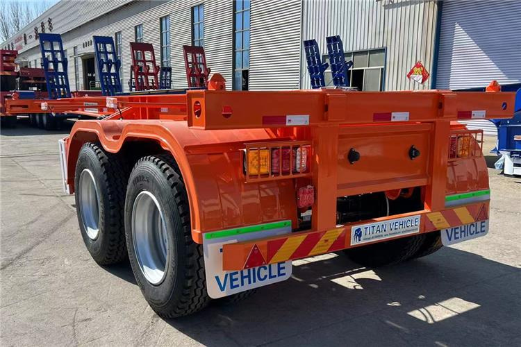 TITAN 2 Axle 20ft Container Chassis Trailer for Sale In Jamaica - Fahrgestell Auflieger: das Bild 5 TITAN 2 Axle 20ft Container Chassis Trailer for Sale In Jamaica - Fahrgestell Auflieger: das Bild 5