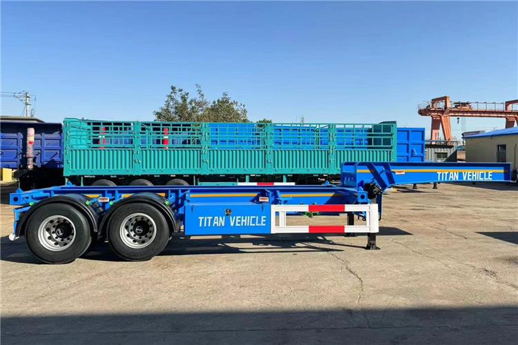 TITAN 2 Axle 20ft ISO Tank Chassis Trailer for Sale In Papua New Guinea - Fahrgestell Auflieger: das Bild 2 TITAN 2 Axle 20ft ISO Tank Chassis Trailer for Sale In Papua New Guinea - Fahrgestell Auflieger: das Bild 2