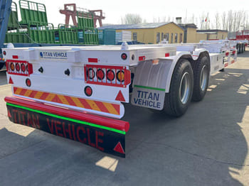 TITAN 2 Axle Skeletal Semi Trailer for Sale in Namibia - Fahrgestell Auflieger: das Bild 2 TITAN 2 Axle Skeletal Semi Trailer for Sale in Namibia - Fahrgestell Auflieger: das Bild 2