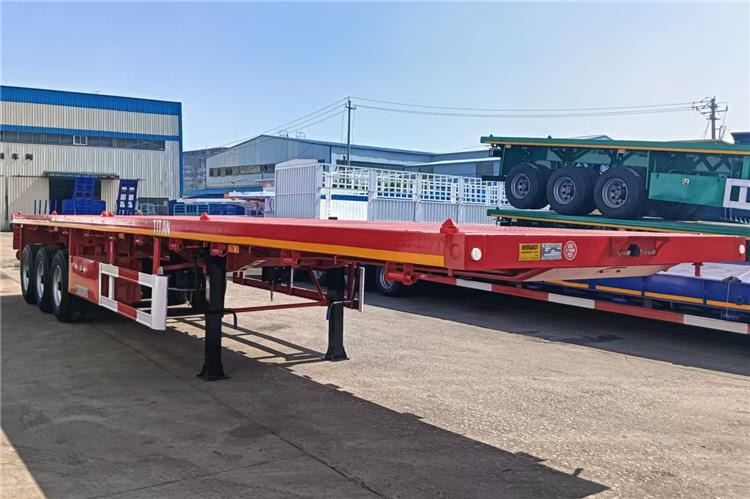 TITAN 2025 New China Flatbed Trailer with Single Tires In Kenya - Fahrgestell Auflieger: das Bild 2 TITAN 2025 New China Flatbed Trailer with Single Tires In Kenya - Fahrgestell Auflieger: das Bild 2