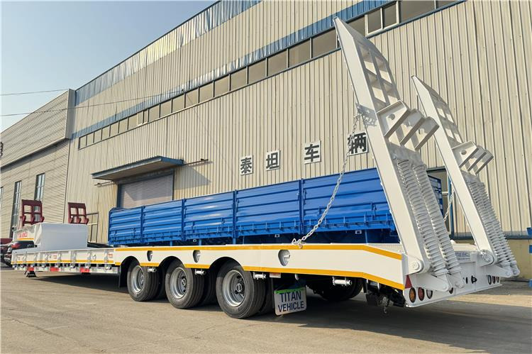 TITAN 3 Axle 80 Ton Lowbed Semi Trailer for Sale In Philippines - Tieflader Auflieger: das Bild 2 TITAN 3 Axle 80 Ton Lowbed Semi Trailer for Sale In Philippines - Tieflader Auflieger: das Bild 2