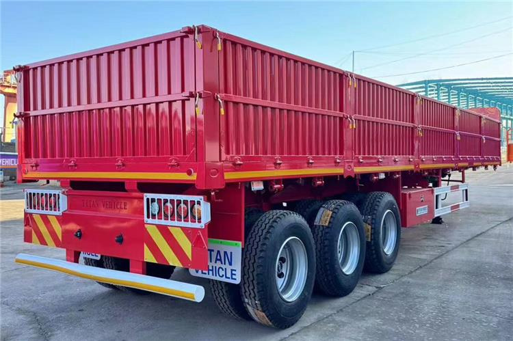 TITAN 3 Axle Drop Side Trailer for Sale In Zimbabwe - Pritschenauflieger/ Plattformauflieger: das Bild 1 TITAN 3 Axle Drop Side Trailer for Sale In Zimbabwe - Pritschenauflieger/ Plattformauflieger: das Bild 1
