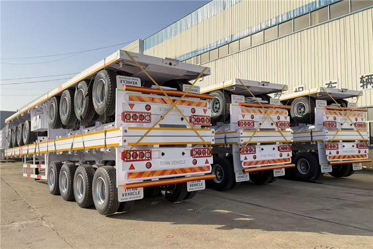 TITAN 4 Axle Flatbed Trailer for Sale In Saudi Arabia - Pritschenauflieger/ Plattformauflieger: das Bild 1 TITAN 4 Axle Flatbed Trailer for Sale In Saudi Arabia - Pritschenauflieger/ Plattformauflieger: das Bild 1