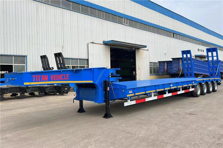 TITAN 4 Axle Low Bed Truck Trailer for Sale In Philippines - Tieflader Auflieger: das Bild 3 TITAN 4 Axle Low Bed Truck Trailer for Sale In Philippines - Tieflader Auflieger: das Bild 3