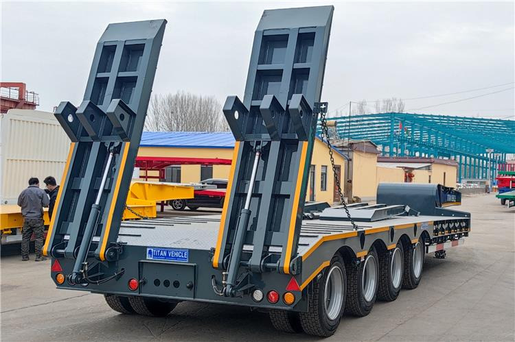 TITAN 4 Axle Low Loader Trailer for Sale In Jamaica - Tieflader Auflieger: das Bild 3 TITAN 4 Axle Low Loader Trailer for Sale In Jamaica - Tieflader Auflieger: das Bild 3
