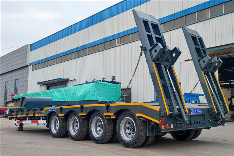 TITAN 4 Axle Low Loader Trailer for Sale In Jamaica - Tieflader Auflieger: das Bild 2 TITAN 4 Axle Low Loader Trailer for Sale In Jamaica - Tieflader Auflieger: das Bild 2