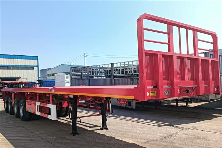 TITAN 4 Axle Shipping Container Flatbed Trailer For Sale In Lagos - Container/ Wechselfahrgestell Auflieger: das Bild 2 TITAN 4 Axle Shipping Container Flatbed Trailer For Sale In Lagos - Container/ Wechselfahrgestell Auflieger: das Bild 2