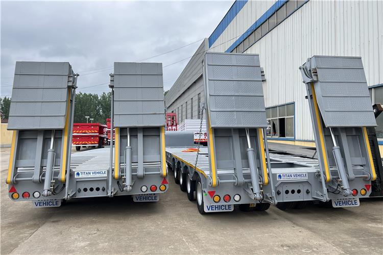 TITAN 4 Line 8 Axle Low Loader Trailer for Sale In Costa Rica - Tieflader Auflieger: das Bild 4 TITAN 4 Line 8 Axle Low Loader Trailer for Sale In Costa Rica - Tieflader Auflieger: das Bild 4