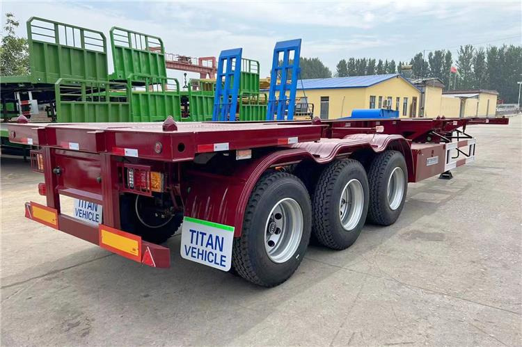 TITAN 40ft Skeleton Trailer Price for Sale In Guyana - Fahrgestell Auflieger: das Bild 1 TITAN 40ft Skeleton Trailer Price for Sale In Guyana - Fahrgestell Auflieger: das Bild 1