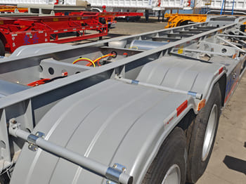 TITAN Container Semi Skeletal Trailer for Sale in Zambia - Fahrgestell Auflieger: das Bild 2 TITAN Container Semi Skeletal Trailer for Sale in Zambia - Fahrgestell Auflieger: das Bild 2