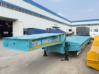 TITAN Drop Deck Semi Trailer for Sale in Kuwait - Tieflader Auflieger: das Bild 2 TITAN Drop Deck Semi Trailer for Sale in Kuwait - Tieflader Auflieger: das Bild 2