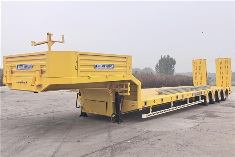 TITAN Heavy Duty 4 Low Bed Trailer for Sale Price In Guinea - Tieflader Auflieger: das Bild 2 TITAN Heavy Duty 4 Low Bed Trailer for Sale Price In Guinea - Tieflader Auflieger: das Bild 2