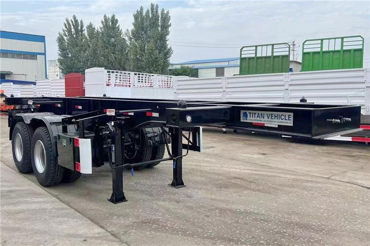 TITAN In Stock 20 ft Shipping Container Trailer for Sale In Ghana - Fahrgestell Auflieger: das Bild 5 TITAN In Stock 20 ft Shipping Container Trailer for Sale In Ghana - Fahrgestell Auflieger: das Bild 5