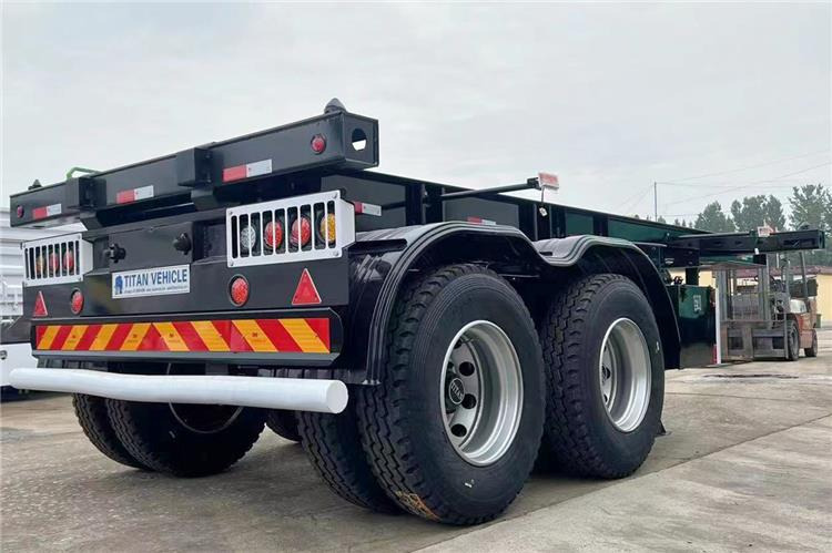 TITAN In Stock 20 ft Shipping Container Trailer for Sale In Ghana - Fahrgestell Auflieger: das Bild 4 TITAN In Stock 20 ft Shipping Container Trailer for Sale In Ghana - Fahrgestell Auflieger: das Bild 4