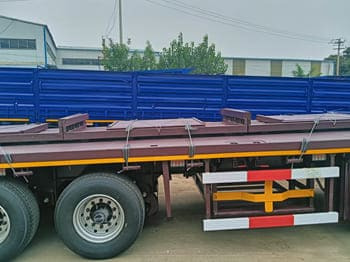 TITAN Semi Truck Flatbed Traile for Sale in Saudi Arabia - Pritschenauflieger/ Plattformauflieger: das Bild 3 TITAN Semi Truck Flatbed Traile for Sale in Saudi Arabia - Pritschenauflieger/ Plattformauflieger: das Bild 3