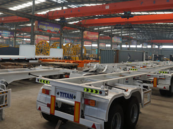 TITAN Shipping Container Trailer for Sale in Ghana - Fahrgestell Auflieger: das Bild 3 TITAN Shipping Container Trailer for Sale in Ghana - Fahrgestell Auflieger: das Bild 3