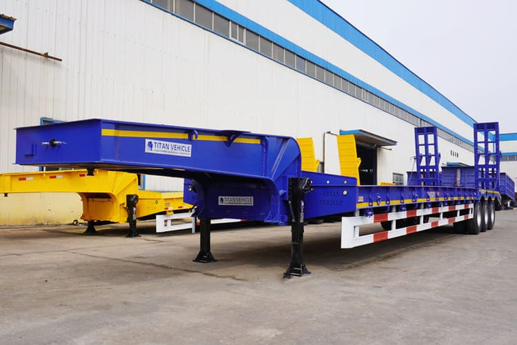TITAN Tri Axle Low Loader Trailer for Sale in Mali - Tieflader Auflieger: das Bild 1 TITAN Tri Axle Low Loader Trailer for Sale in Mali - Tieflader Auflieger: das Bild 1