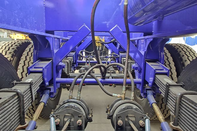 Container/ Wechselfahrgestell Auflieger Für die Beförderung von Container, Zustand - NEU XCMG 40Ft Shipping Container Side Loader for Sale in Argentina: das Bild 9 Container/ Wechselfahrgestell Auflieger Für die Beförderung von Container, Zustand - NEU XCMG 40Ft Shipping Container Side Loader for Sale in Argentina: das Bild 9